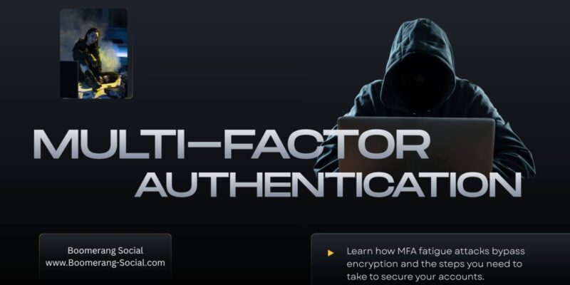 MFA Prompt Bombing - Hacker on computer